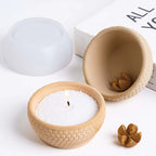 Nordic Weave Round Bowl Silicone Mold