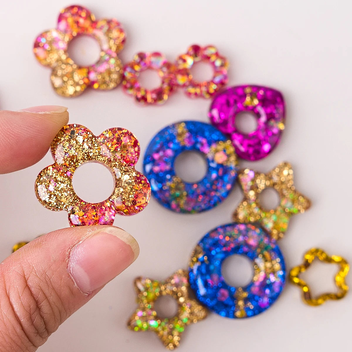 6 in 1 Resin Earring Mold