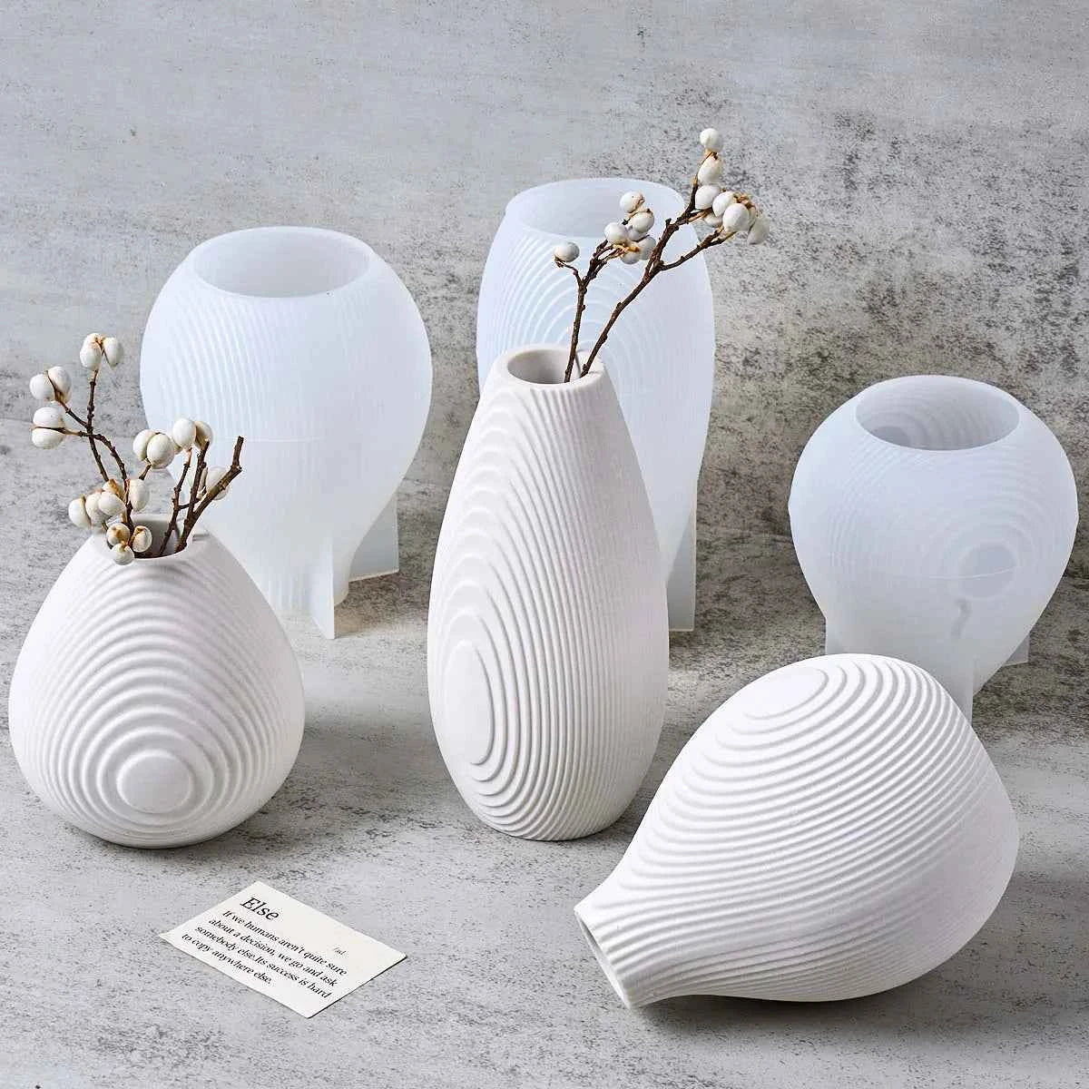 Ondara Contour Vase Silicone Mold