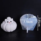 5Pcs Cute Pumpkin Ghost silicone Molds Set