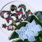 6 in 1 Resin Earring Pendant Silicone Mold