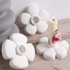 3Pcs Petal Candle Holder Silicone Mold Set.