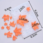 Halloween Silicone Mold Set (7pcs) – Skull, Hand, Pumpkin, Spider, Leaves