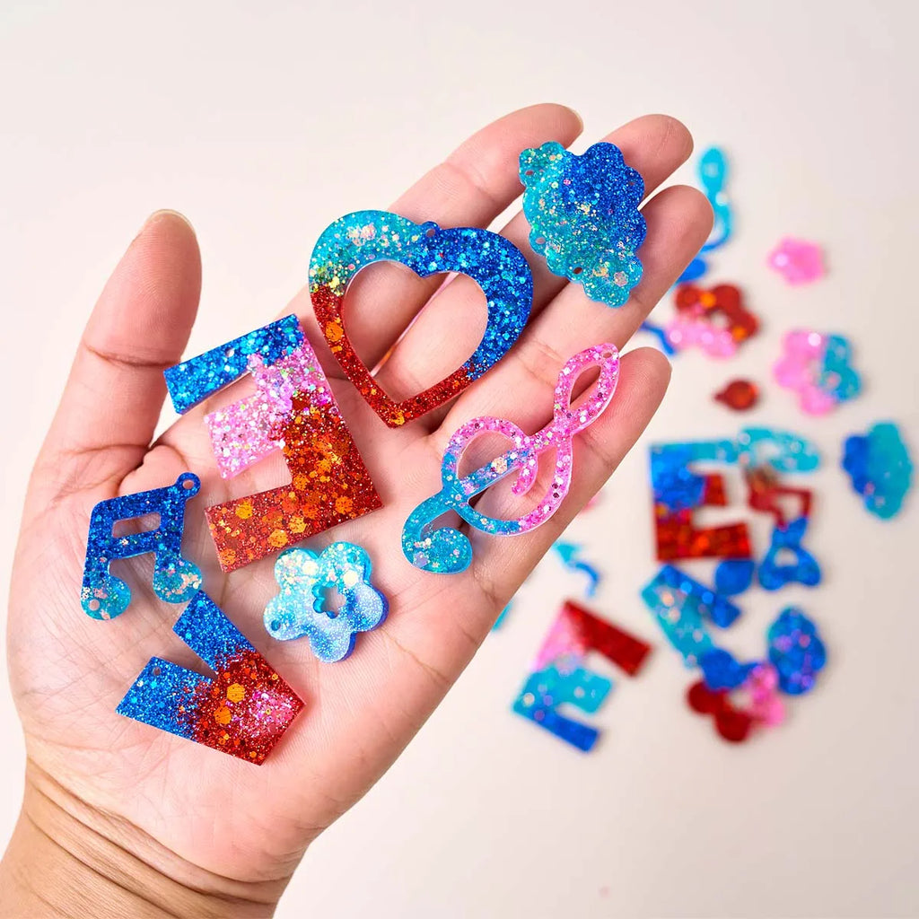 Multi-in-one Resin Earring Silicone Mold