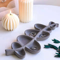 Folira Scallop Branch Tray Silicone Mold