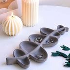 Folira Scallop Branch Tray Silicone Mold