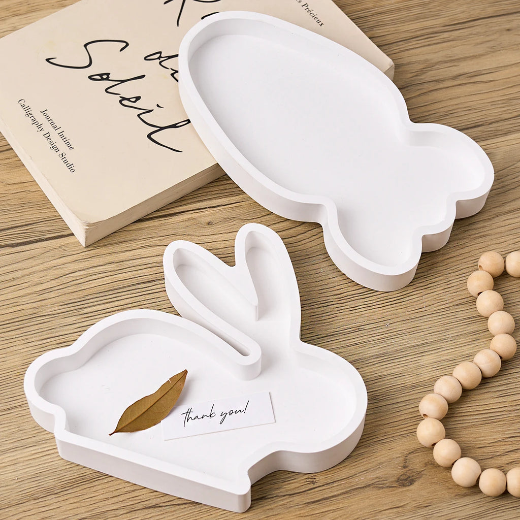 Rabbit Carrot Storage Tray Silicone Mold.