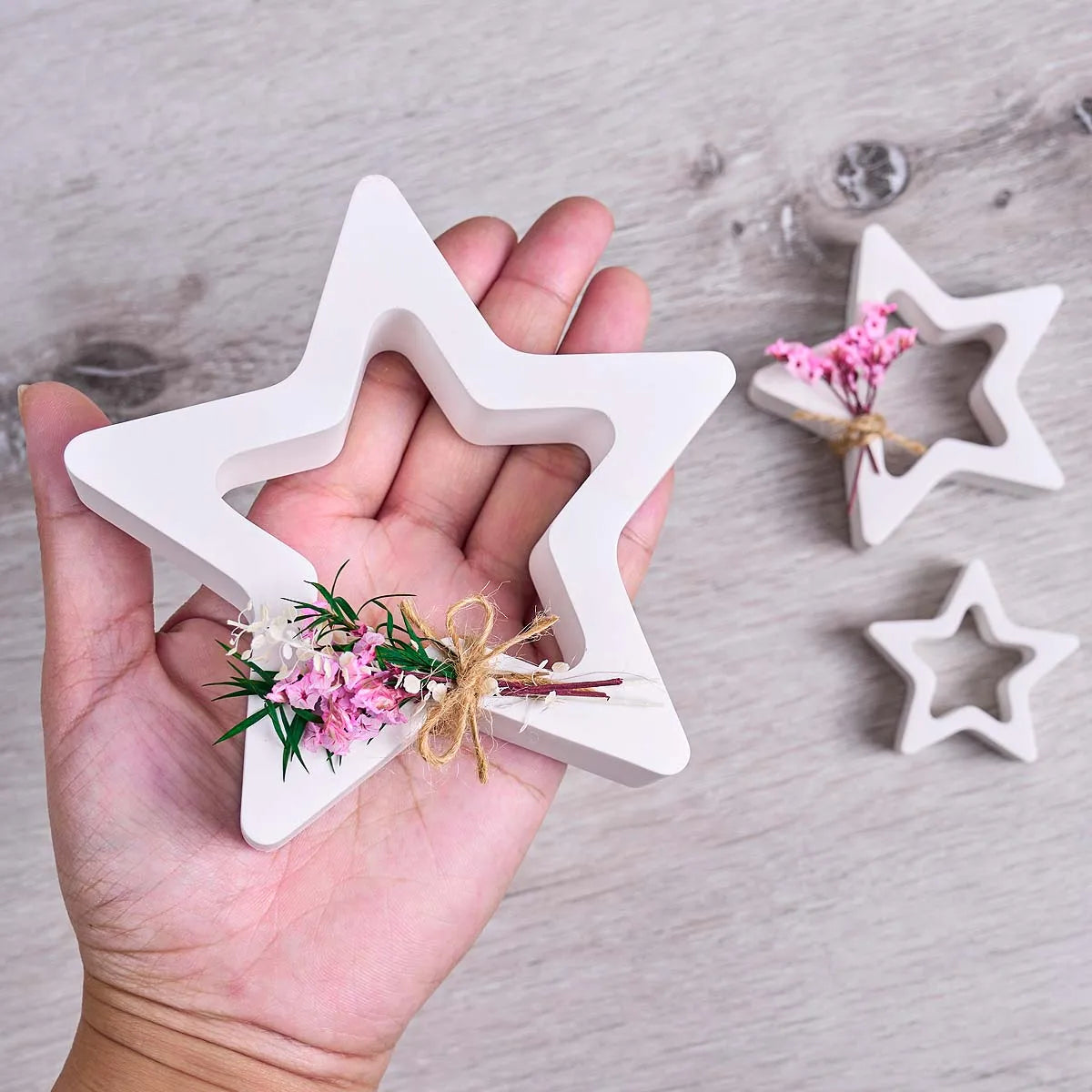 Hollow Star Decor Silicone Mold