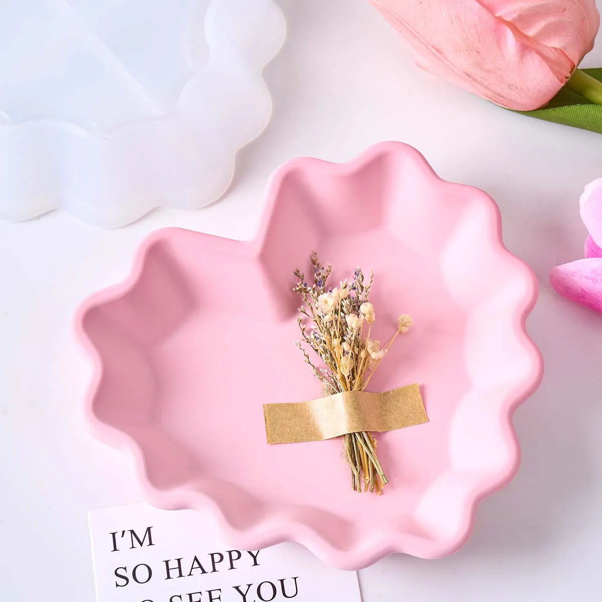 Verlun Ruffle Heart Silicone Mold