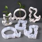 Hollow Animal Test Tube Vase Silicone Molds