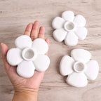 3Pcs Petal Candle Holder Silicone Mold Set.