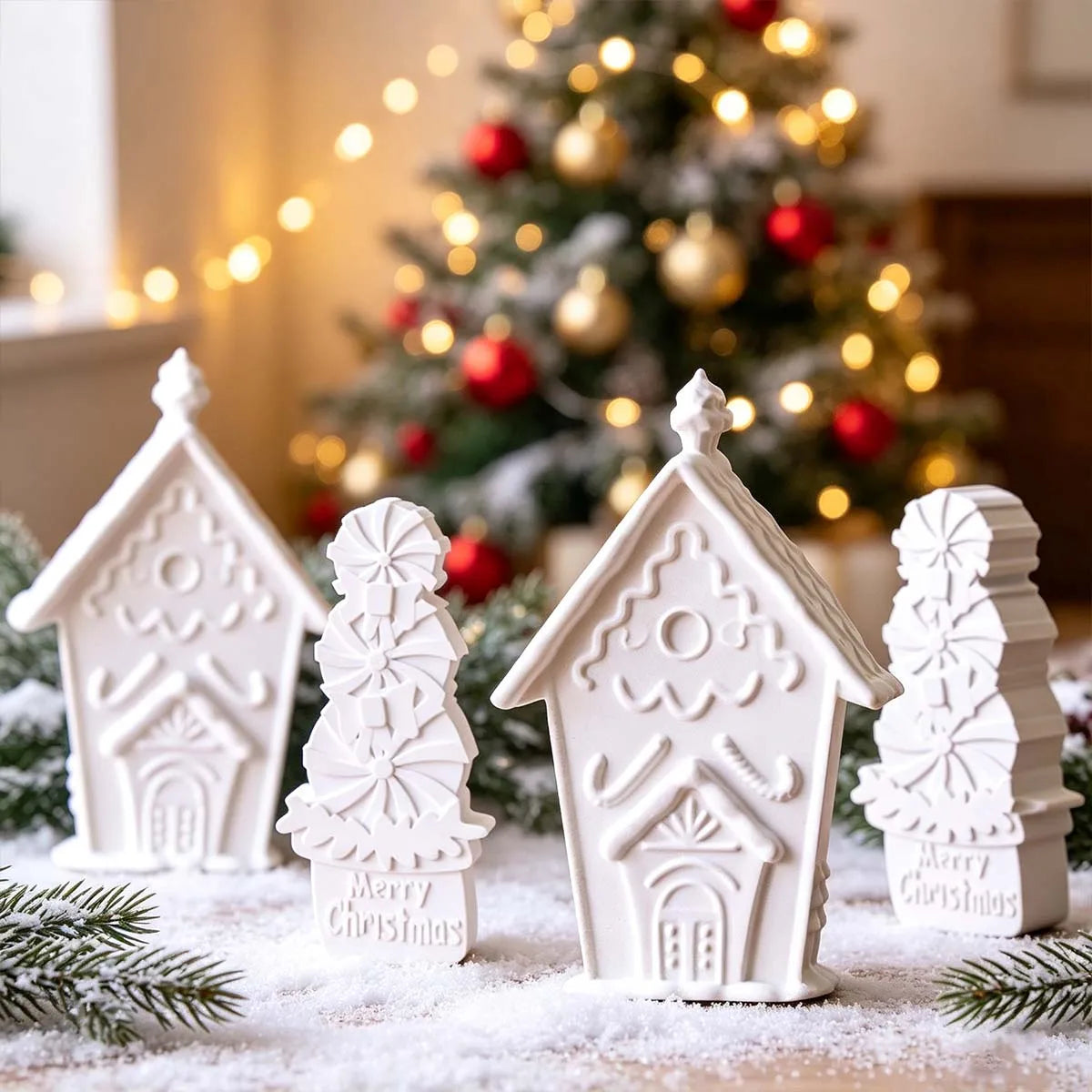 Swirlow Confection Holiday Silicone Candle Mold