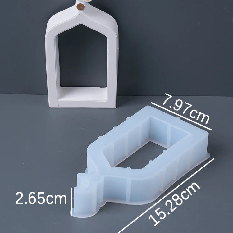 Creative Hollow Door Silicone Mold.
