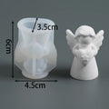 Angel Silicone Mold for Resin or Plaster Figurines Style B