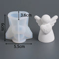 Angel Silicone Mold for Resin or Plaster Figurines