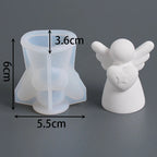 Angel Silicone Mold for Resin or Plaster Figurines