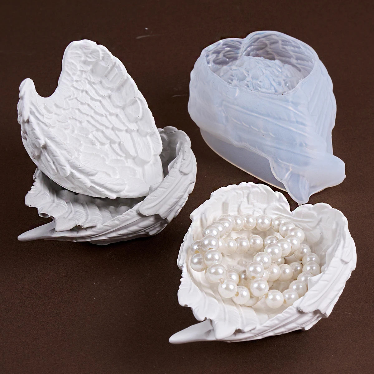 Angel Wing Jewelry Dish Silicone Mold
