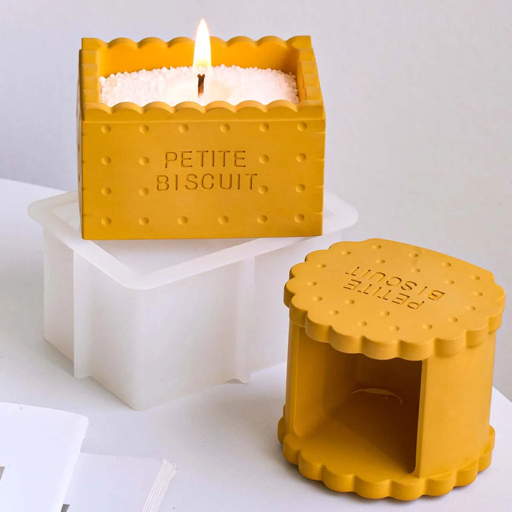 Bisca Crimp Biscuit Box Silicone Mold