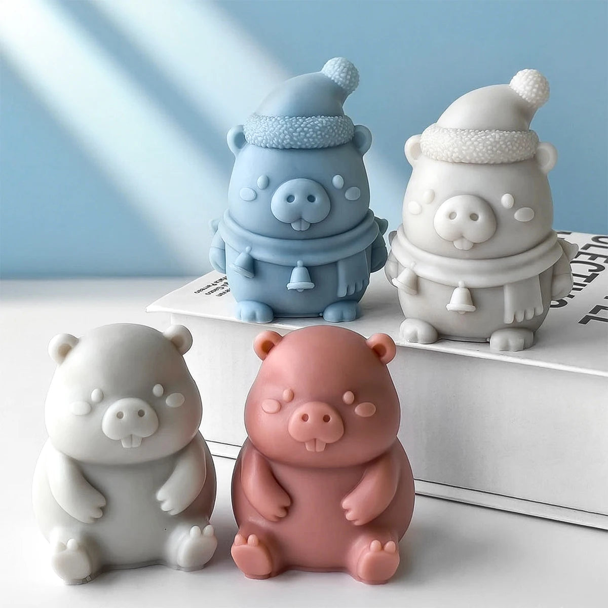 Capybara 3D Silicone Candle Mold