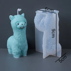 Alpaca Silicone Candle Mold.