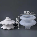 European Style Pillar Candle Base Molds Lamp Holder B