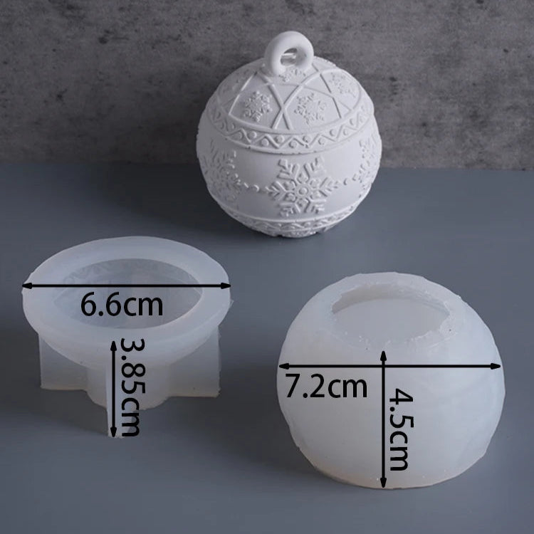 Christmas Ornament Box Silicone Mold