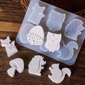 Sylvet Tiered Woodland Animal Silicone Mold