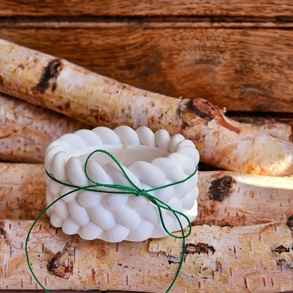 Braided Rope Candle Cup Mold