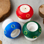 3D Mushrooms Candle Holder Silicone Mold