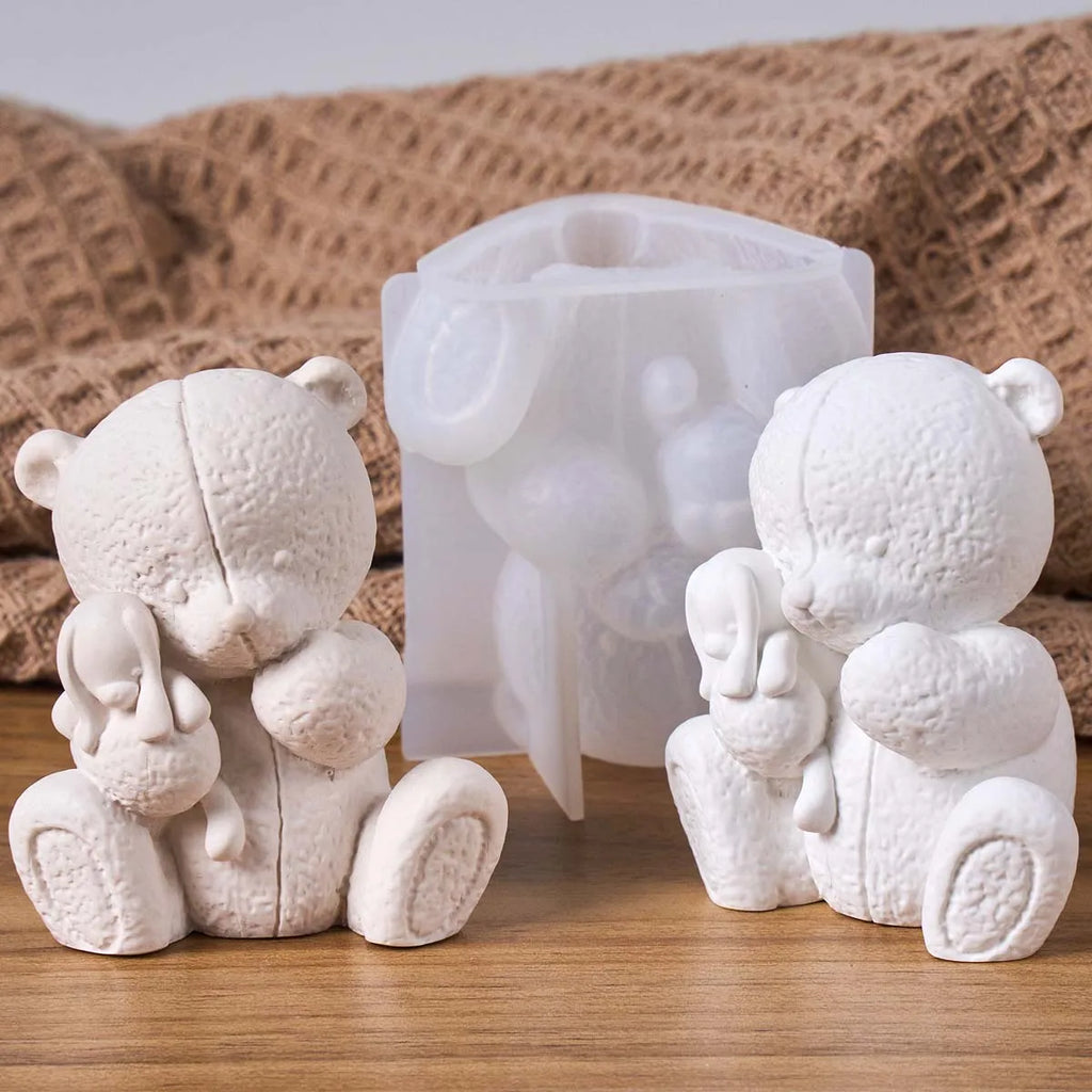 Velura Stipple Teddy Bear Silicone Mold