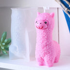Alpaca Silicone Candle Mold.