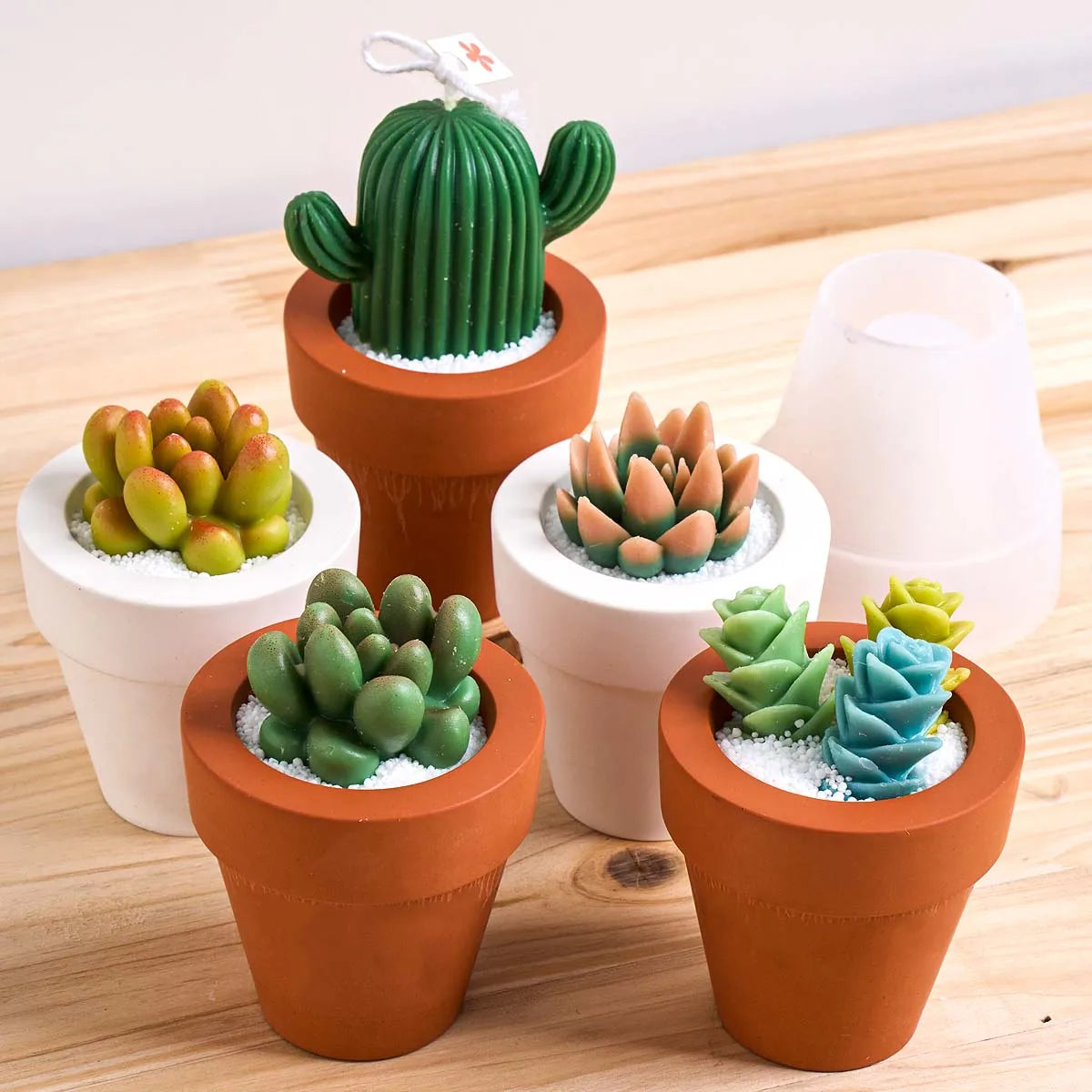 silicone plant pot Terun Rim Flower Pot Silicone Mold – Fynzio