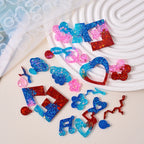 Multi-in-one Resin Earring Silicone Mold