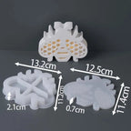 Bee Silhouette Lamp Silicone Mold Style B