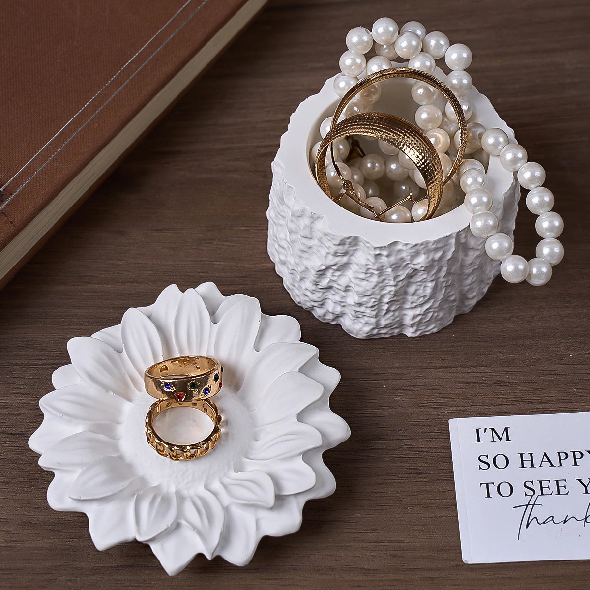 Sunflower Silicone Mold Set for Storage Jar