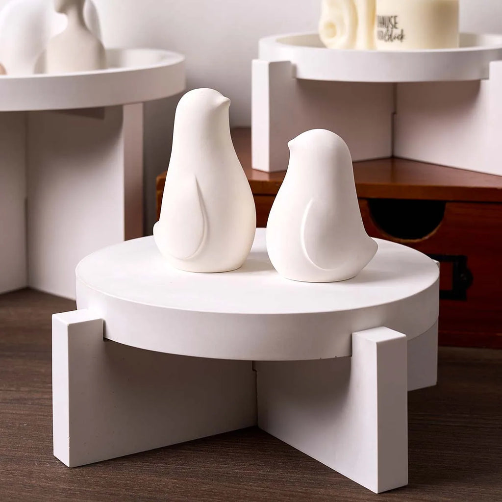 Round Display Shelf Silicone Mold.