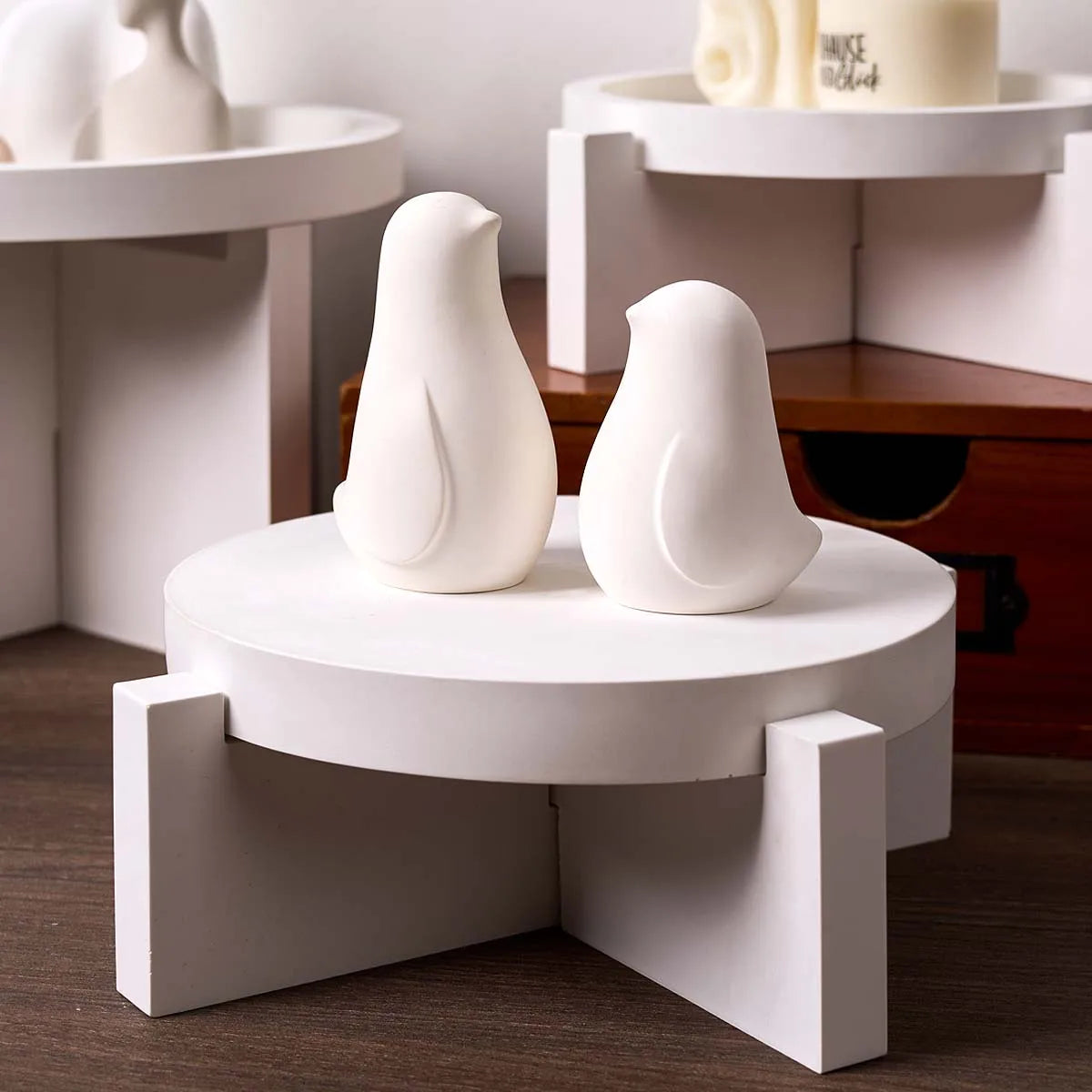 Round Display Shelf Silicone Mold.