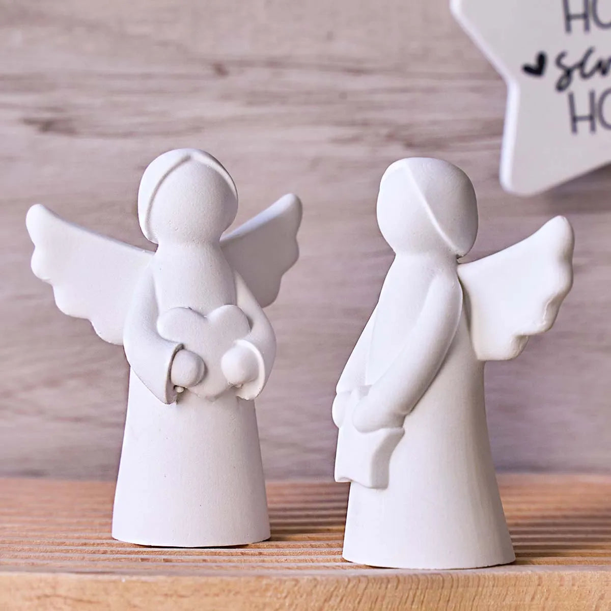 Minimalist Standing Angel Silicone Mold