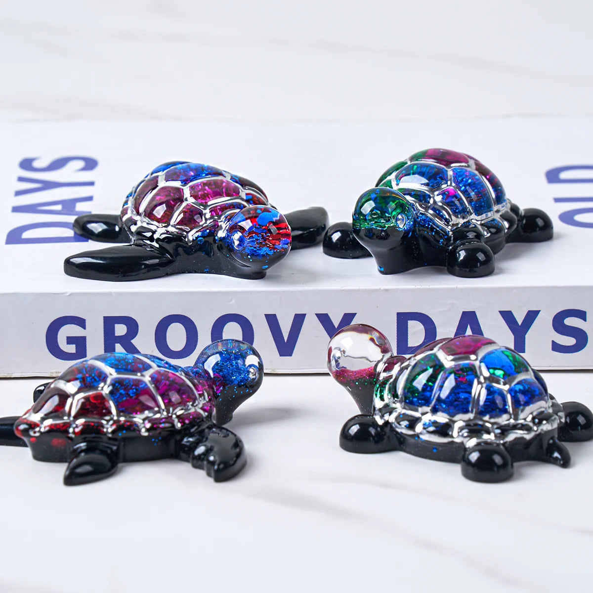 Mini Sea Turtle Silicone Mold for Resin Ornaments