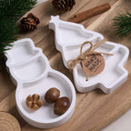Locun Sectioned Christmas Trinket Tray Silicone Mold