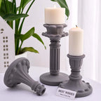 European Style Pillar Candle Base Molds