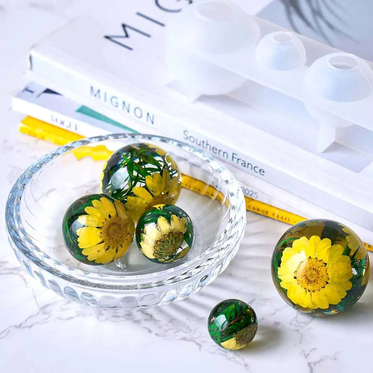 Orbis 5-Cavity Sphere Silicone Mold