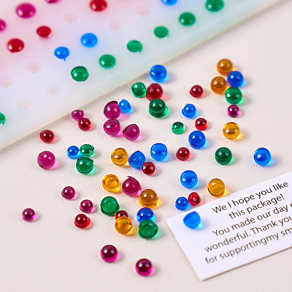 Mini Sphere Beads Resin Silicone Mold