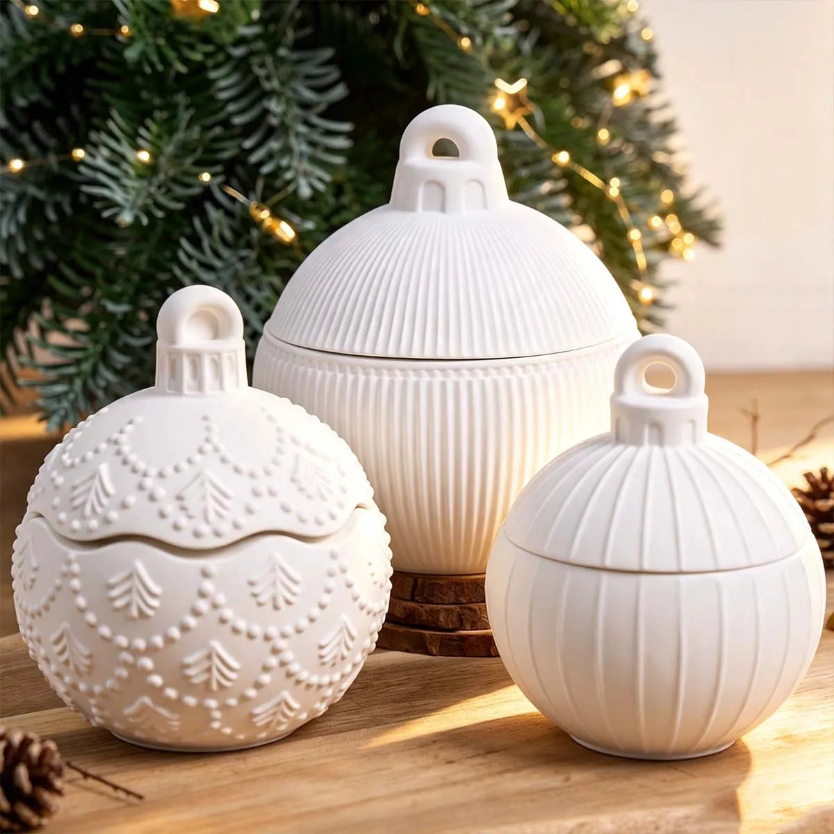 Tholan Loop Ornament Jar Silicone Mold