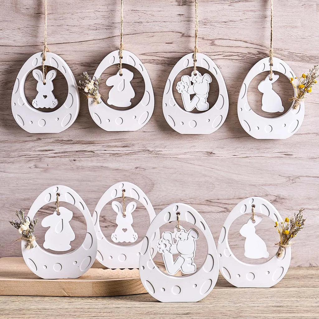 Easter Egg Bunny Pendant Silicone Mold Set