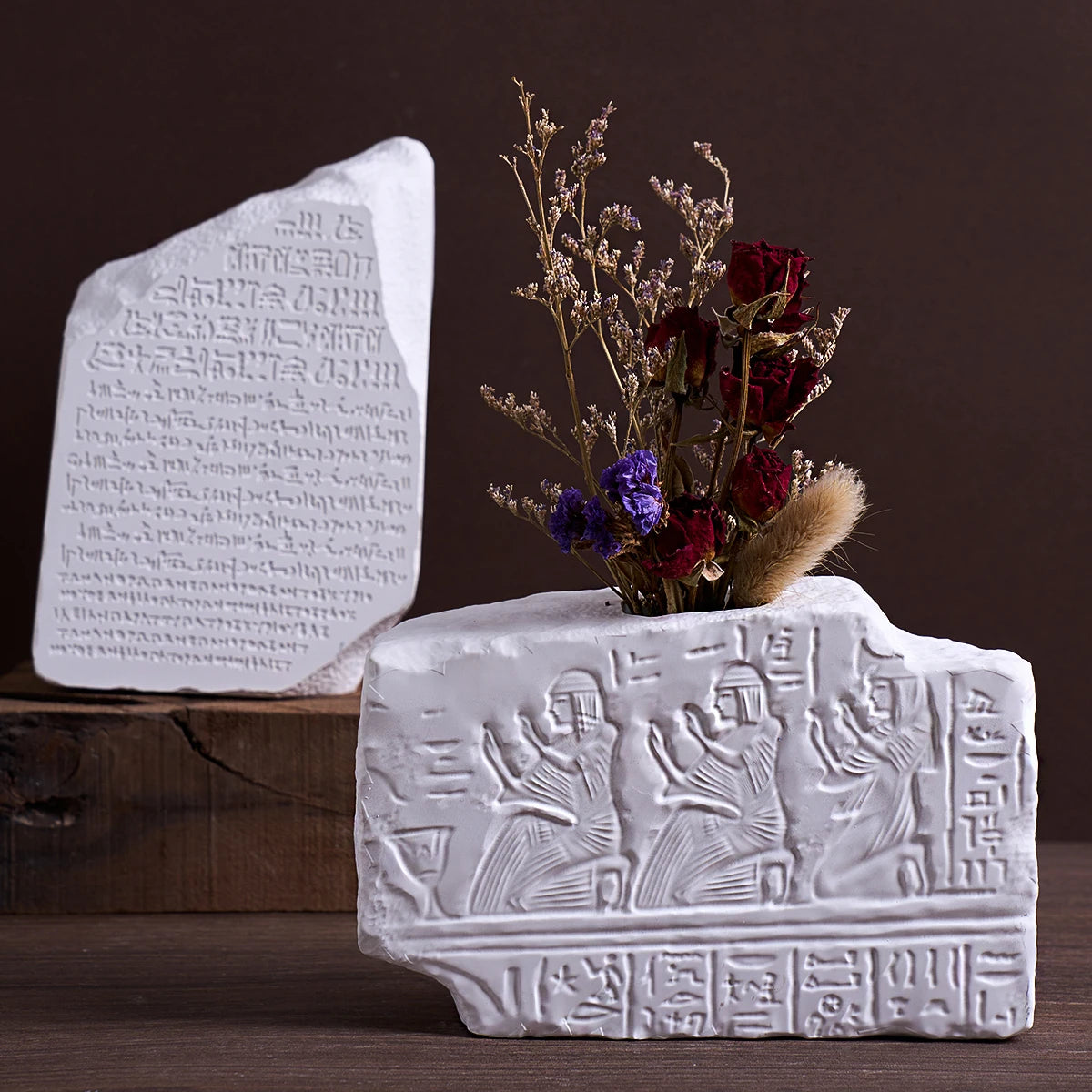 Rosetta Stone Silicone Vase Mold
