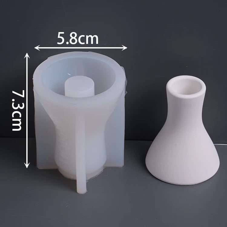 Petite Botanical Vase Silicone Mold