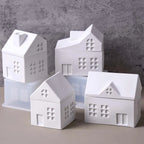 Cottage House Silicone Jar Mold