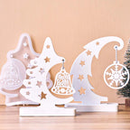 Cut-Out Christmas Tree Ornament Silicone Mold Set