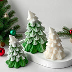 3D Christmas Tree Silicone Candle Mold